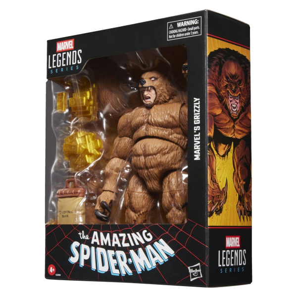 Marvel Legends Grizzly Actionfigur Hasbro Spiderman | Hoppla-Stuff